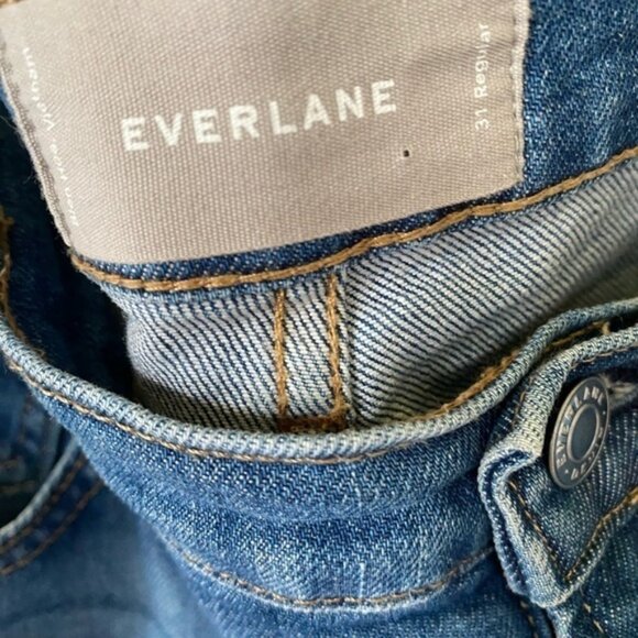 Everlane mid-rise medium wash jeans - Picture 10 of 11